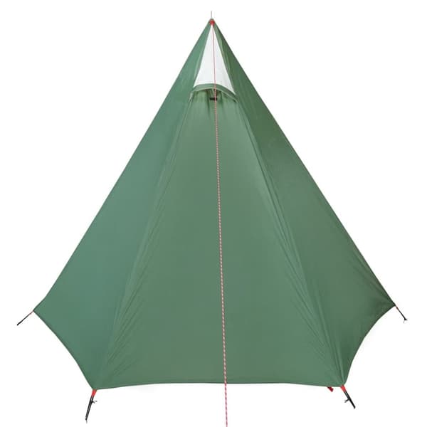 vidaXL 3-personers campingtelt vandtæt grøn