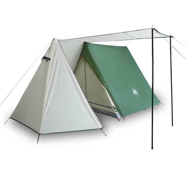 vidaXL 3-personers campingtelt vandtæt grøn