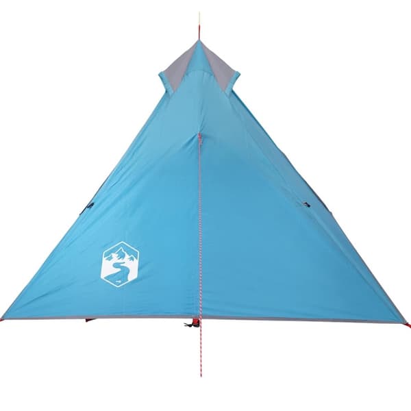 vidaXL Tipi-tält 1 person blå vattentätt