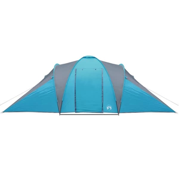 vidaXL Kuppeltelt for camping 6 personer blå vanntett