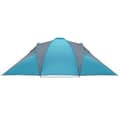 Miniatyrbilde 8 av 11: vidaXL Kuppeltelt for camping 6 personer blå vanntett