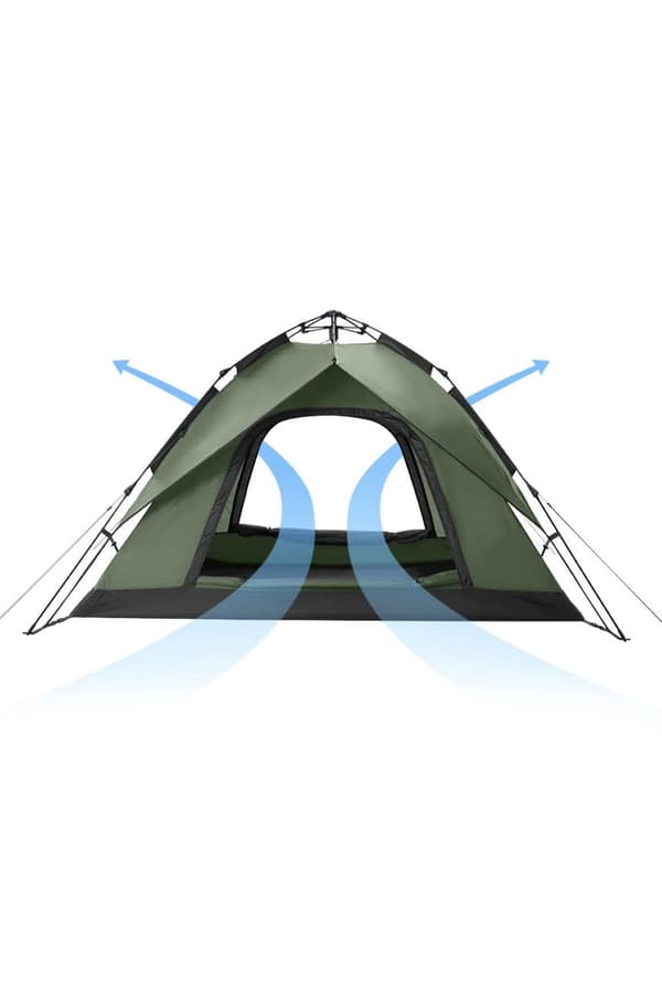 Tält pop-up 4 automatisk nh21zp008-skogsgrön