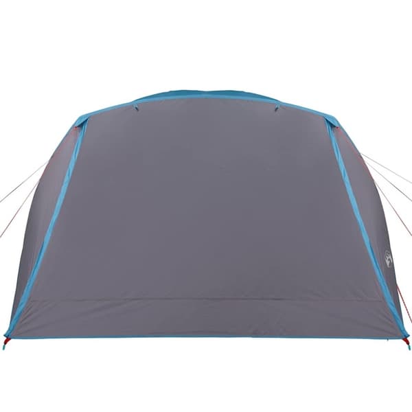 vidaXL Campingtelt med veranda 4 personer blå vanntett