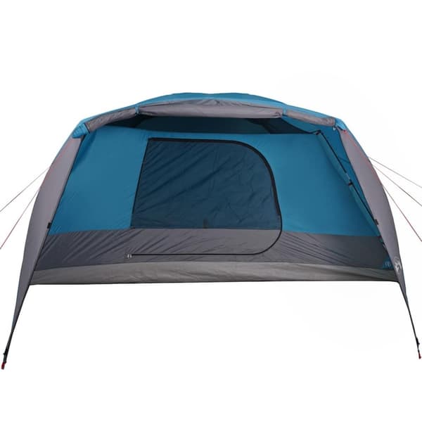 vidaXL Campingtelt med veranda 4 personer blå vanntett