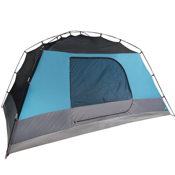 vidaXL Campingtelt med veranda 4 personer blå vanntett