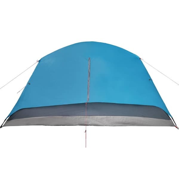 vidaXL Campingtelt med veranda 4 personer blå vanntett