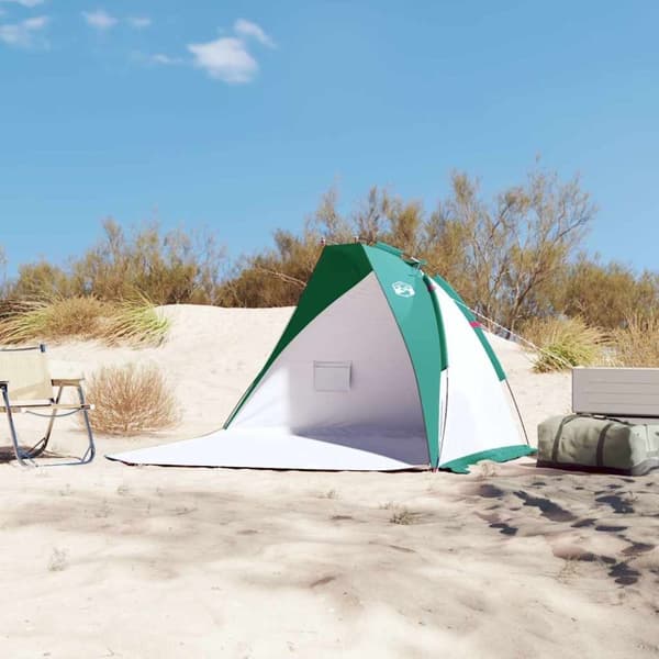 vidaXL Rantateltta merenvihreä 268x223x125 cm 185T polyesteri