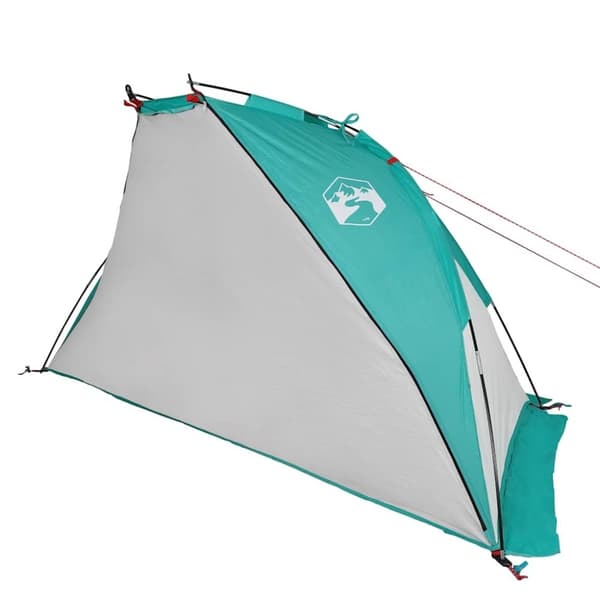 vidaXL Rantateltta merenvihreä 268x223x125 cm 185T polyesteri