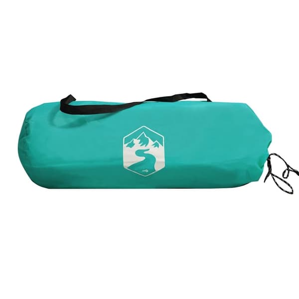 vidaXL Rantateltta merenvihreä 268x223x125 cm 185T polyesteri