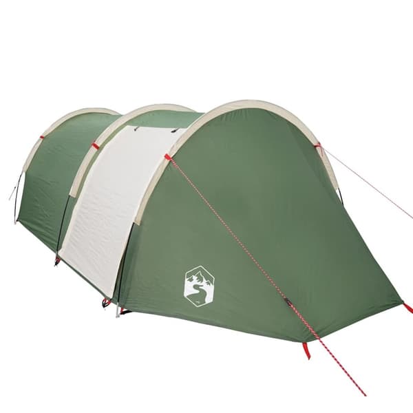 vidaXL 4-personers campingtelt vandtæt grøn