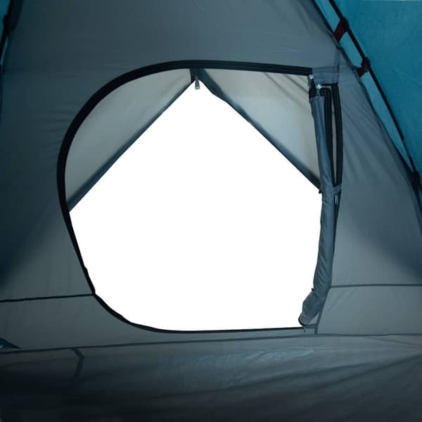 vidaXL Kuppeltelt for camping 6 personer blå vanntett