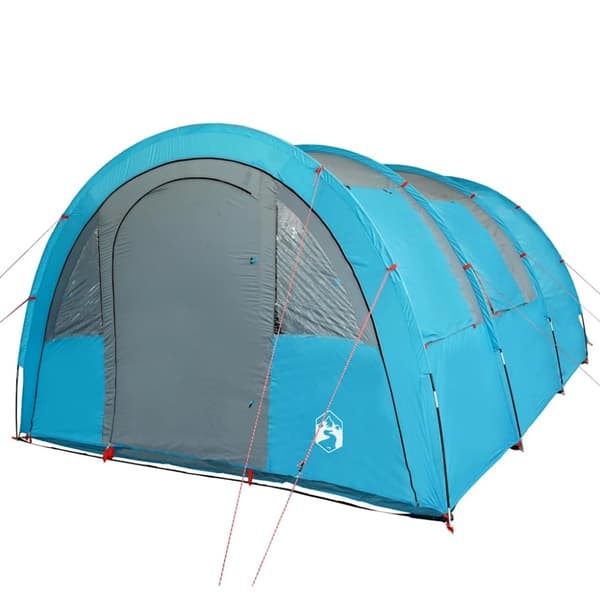vidaXL 4-personers campingtelt vandtæt blå