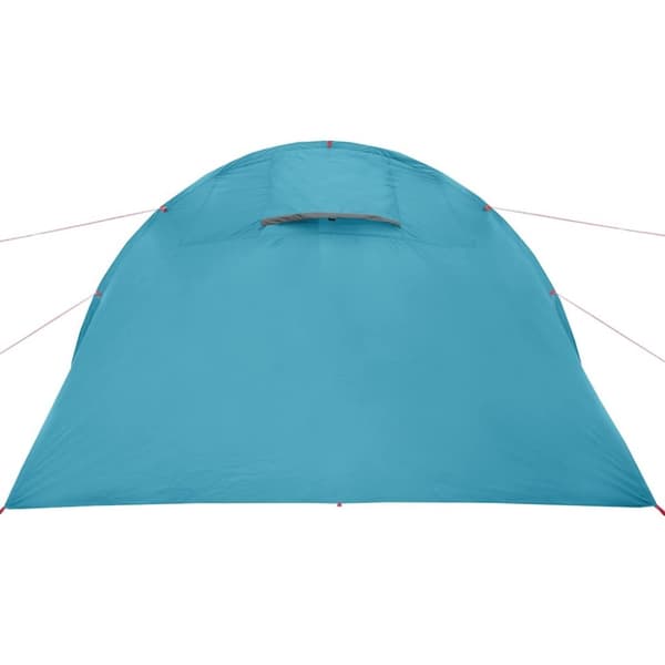 vidaXL 4-personers campingtelt vandtæt blå