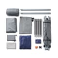 Pikkukuva 4 / 11: SoBuy 7-in-1 Teltta 1 Hengelle – Retkiteltta | 193x86x160cm Harmaa OGS32-HG