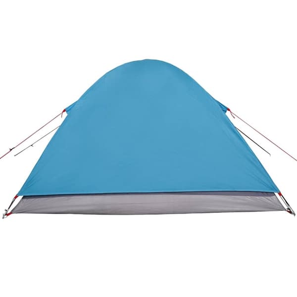 vidaXL Kuppeltelt for camping 3 personer blå vanntett