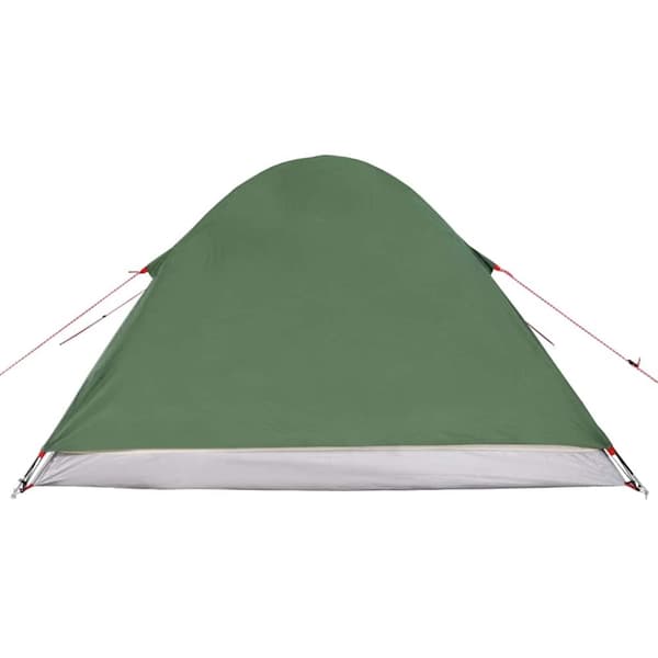 vidaXL 3-personers campingtelt vandtæt kuppel grøn