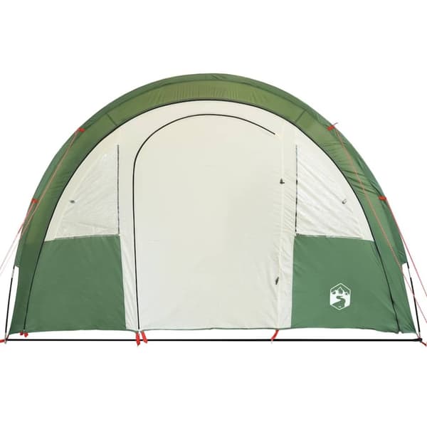 vidaXL 4-personers campingtelt vandtæt grøn