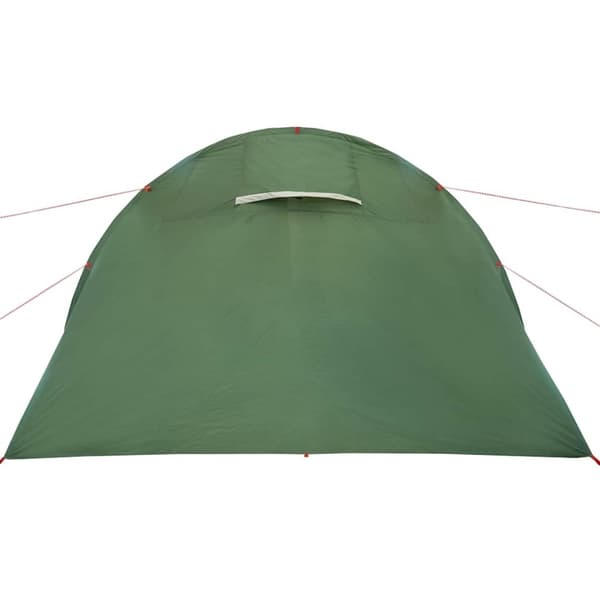 vidaXL 4-personers campingtelt vandtæt grøn
