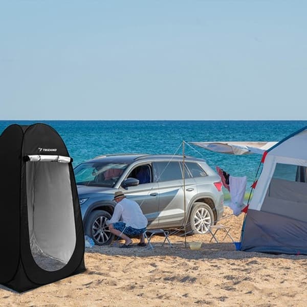 Popup-tält Omklädningsrum - Stående - Camping