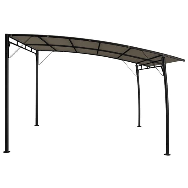 Paviljong 3x3x2,55 m taupe