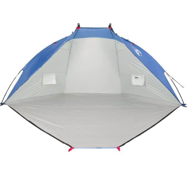 Strandtält azurblå 268x223x125 cm 185T polyester
