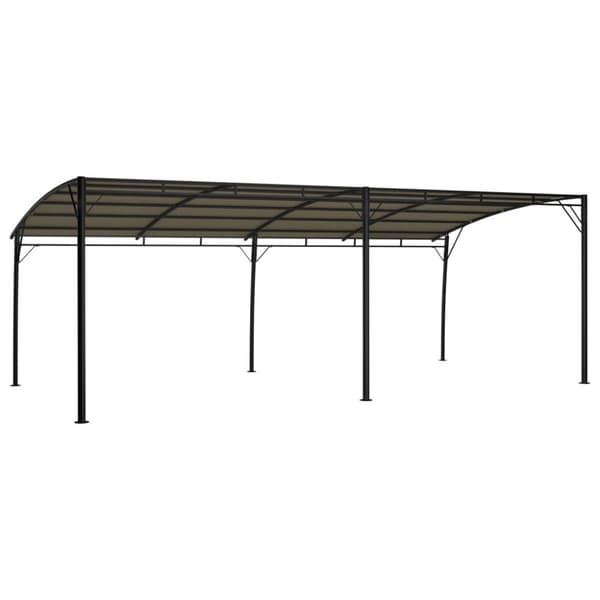 Paviljong 6x3x2,55 m taupe
