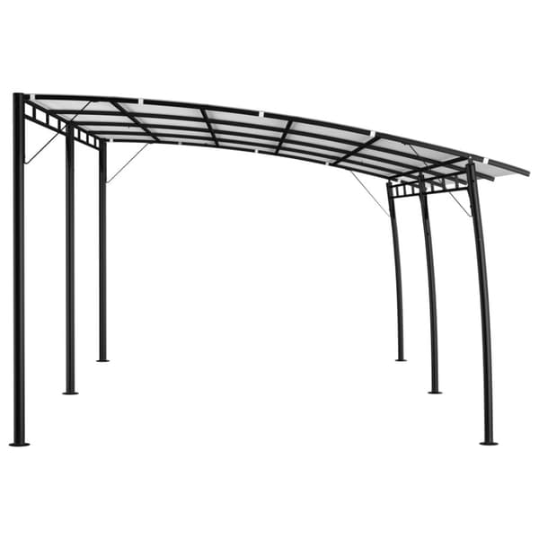 Puutarhan aurinkokatos 6x3x2,55 m kerma