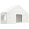 Miniatyrbillede 4 af 9: pavillon med tag 8,92x5,88x3,75 m polyethylen hvid