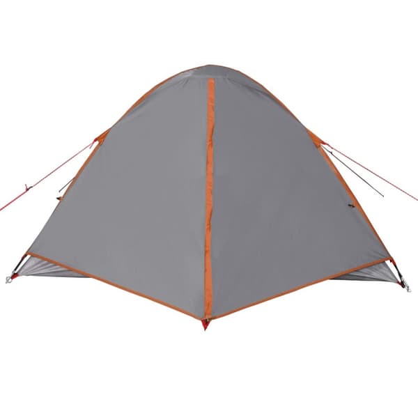 3-personers campingtelt vandtæt kuppel orange