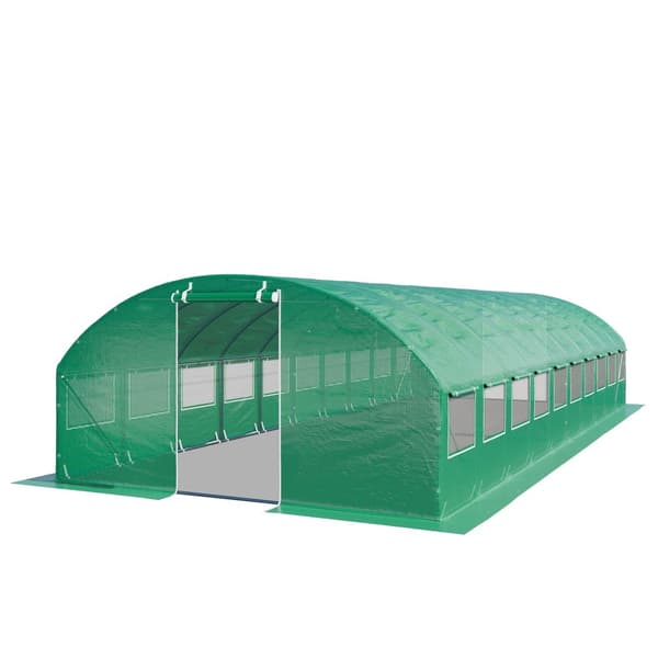 TOOLPORT Tunneldrivhus Drivhus 4x10m s