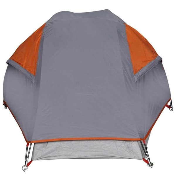 vidaXL Campingtelt 1 person oransje vanntett
