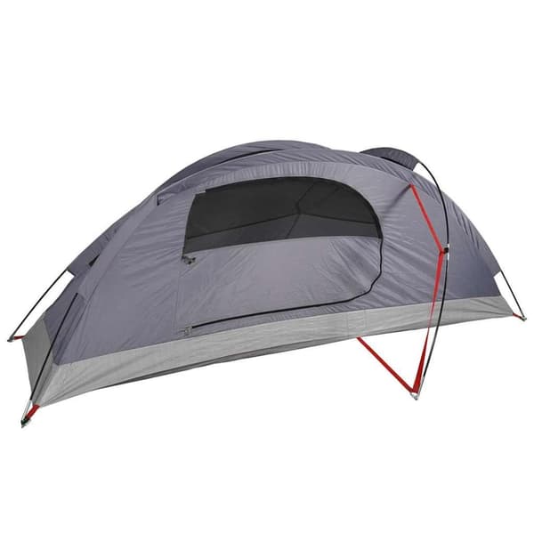 vidaXL Campingtelt 1 person oransje vanntett