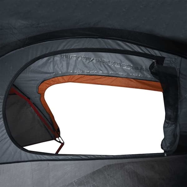 vidaXL Campingtelt 1 person oransje vanntett