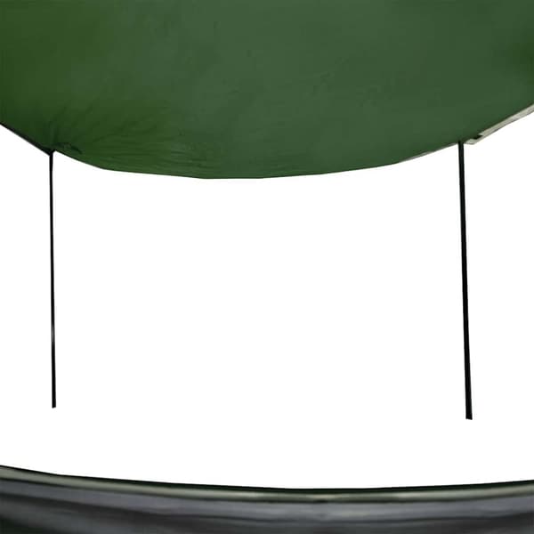 vidaXL Campingtält 2 personer grön vattentätt