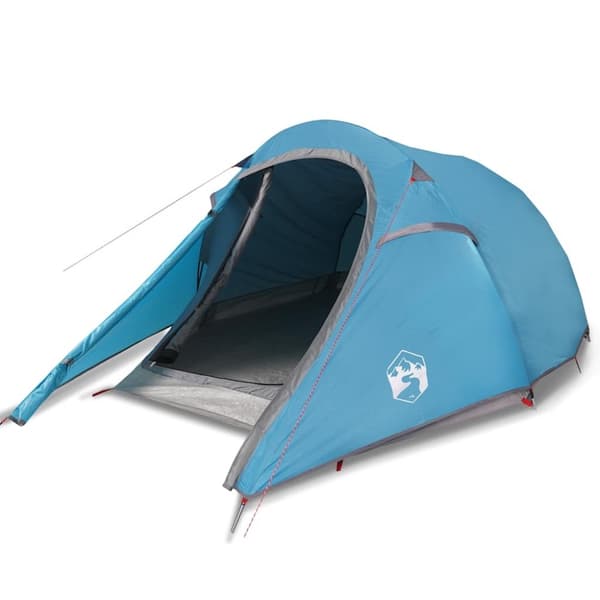 vidaXL 3-personers campingtelt vandtæt blå