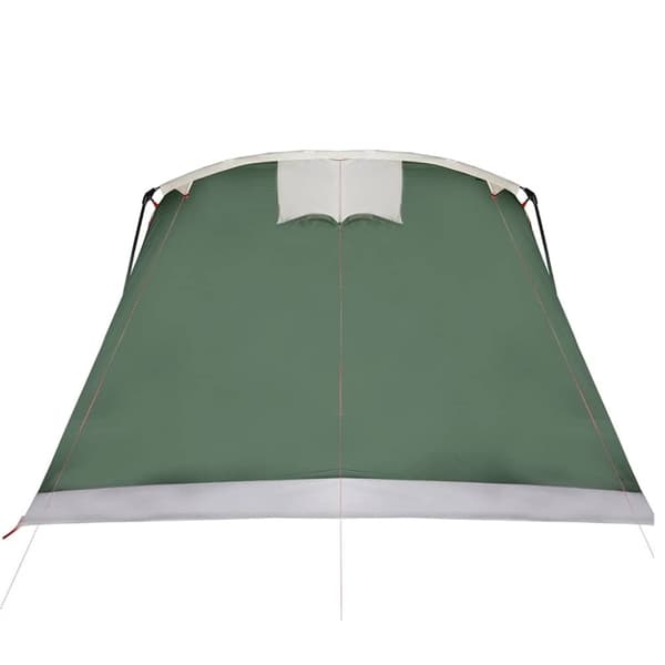 vidaXL 8-personers campingtelt vandtæt grøn