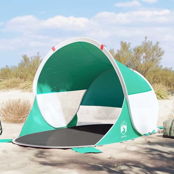vidaXL Strandtelt havgrønn pop-up vanntett