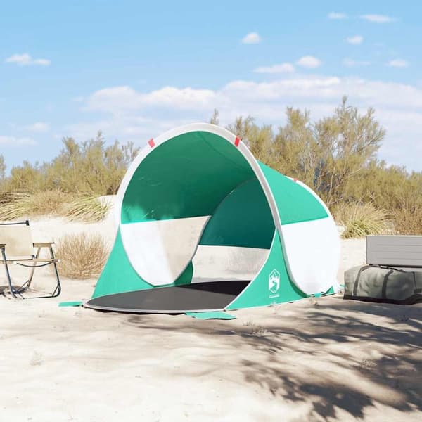 vidaXL Strandtelt havgrønn pop-up vanntett
