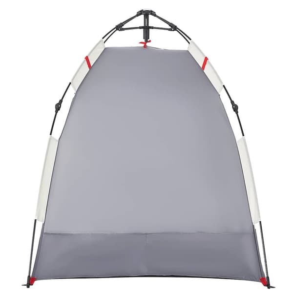 vidaXL 2-personers campingtelt vandtæt quick-release grå