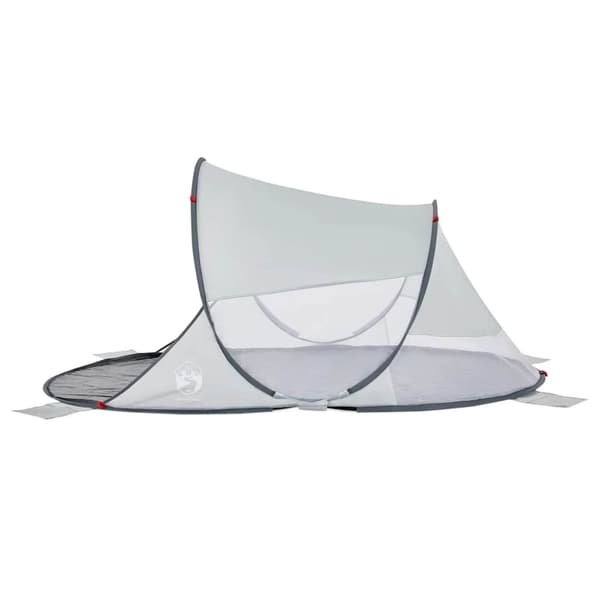 vidaXL Pop-up rantateltta harmaa vedenpitävä