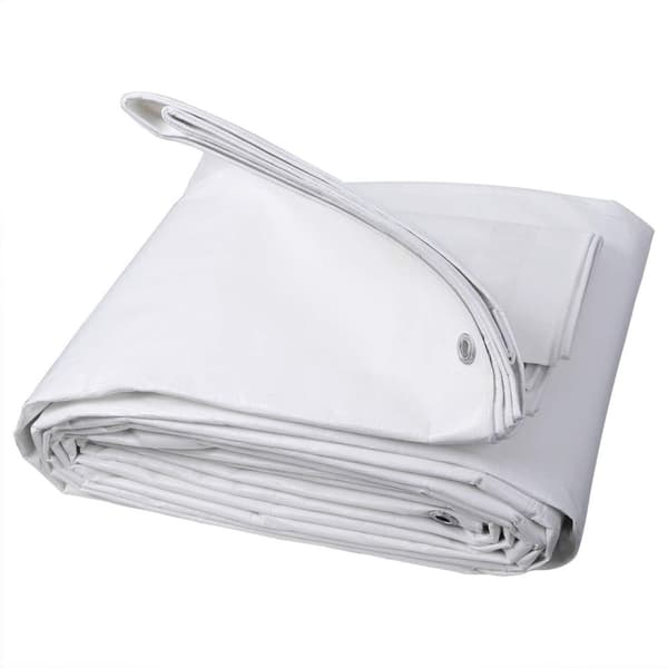 Rootz Ultimate -suojapeite - Vedenpitävä kansi - Repäisynkestävä peite - Säänkestävä, Helppo asennus, Laadukas materiaali - 6m x 8m - Polyeteenikangas