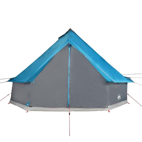 vidaXL Familietelt tipi for 8 personer blå vanntett