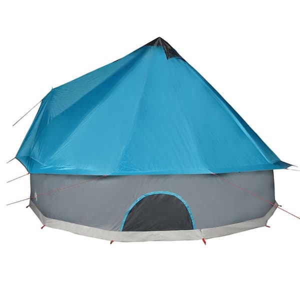 vidaXL Familietelt tipi for 8 personer blå vanntett
