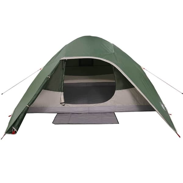 vidaXL 4-personers campingtelt vandtæt kuppel grøn