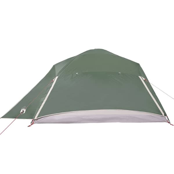 vidaXL 4-personers campingtelt vandtæt kuppel grøn
