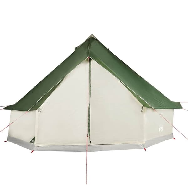 vidaXL Familjetält tipi 6 personer grön vattentätt