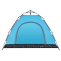 Miniatyrbillede 9 af 11: vidaXL 3-personers campingtelt quick-release blå