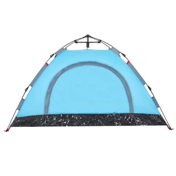 vidaXL 2-personers campingtelt vandtæt quick-release blå