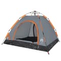 Miniatyrbild 4 av 11: vidaXL Campingtält 3 personer orange snabbrest