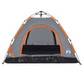 Miniatyrbild 6 av 11: vidaXL Campingtält 3 personer orange snabbrest